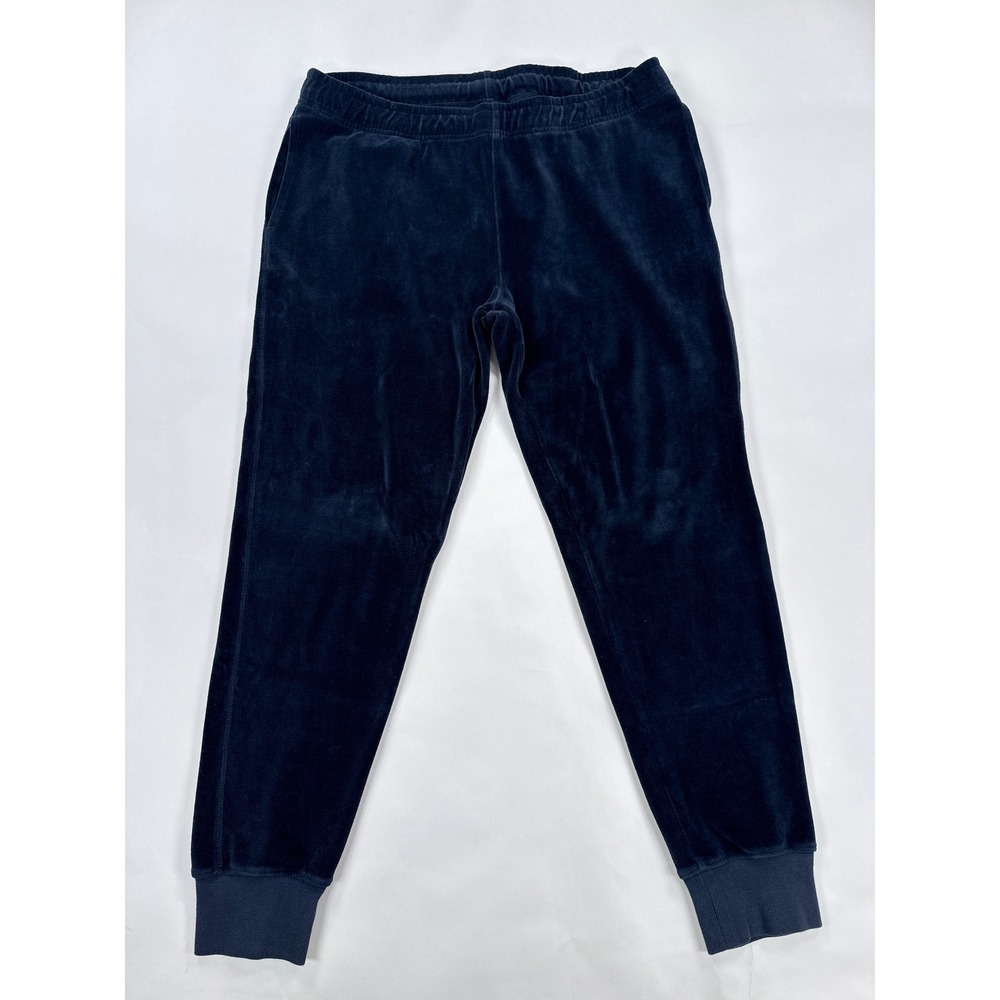 Todd Snyder Velour Joggers Mens Large Navy Cotton Lounge Sweatpants Portugal